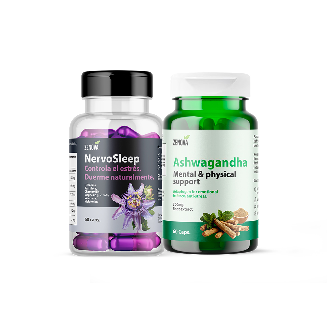 Combo Descanso y Relajación — NervoSleep + Ashwagandha
