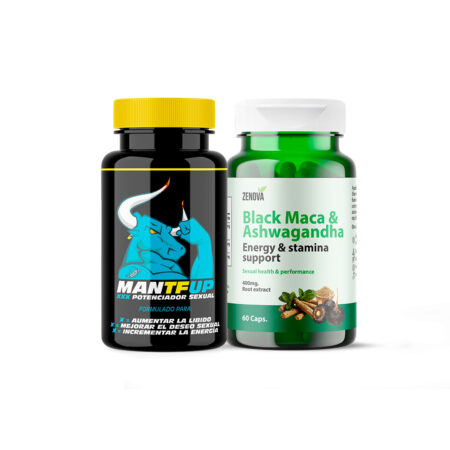 Combo Vitalidad Masculina — ManTFup + Black Maca & Ashwagandha
